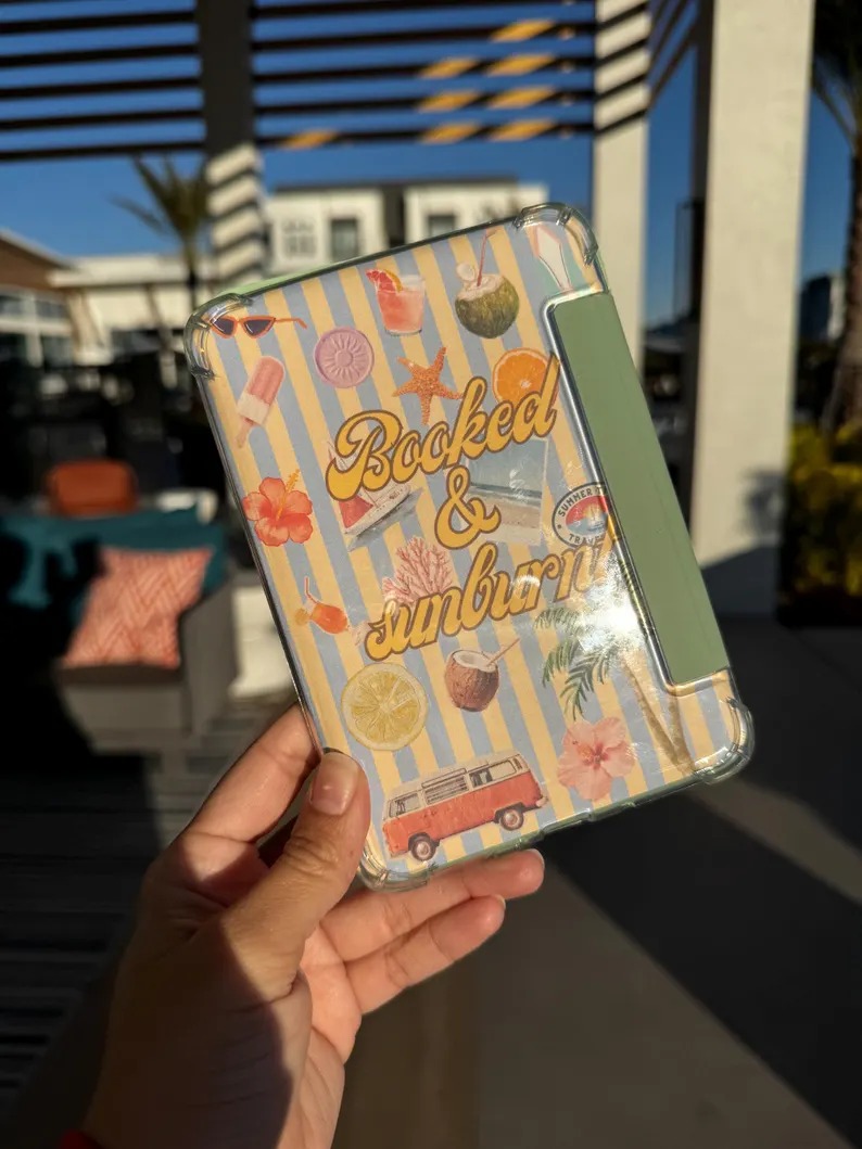 Booked & Sunburnt Kindle Insert