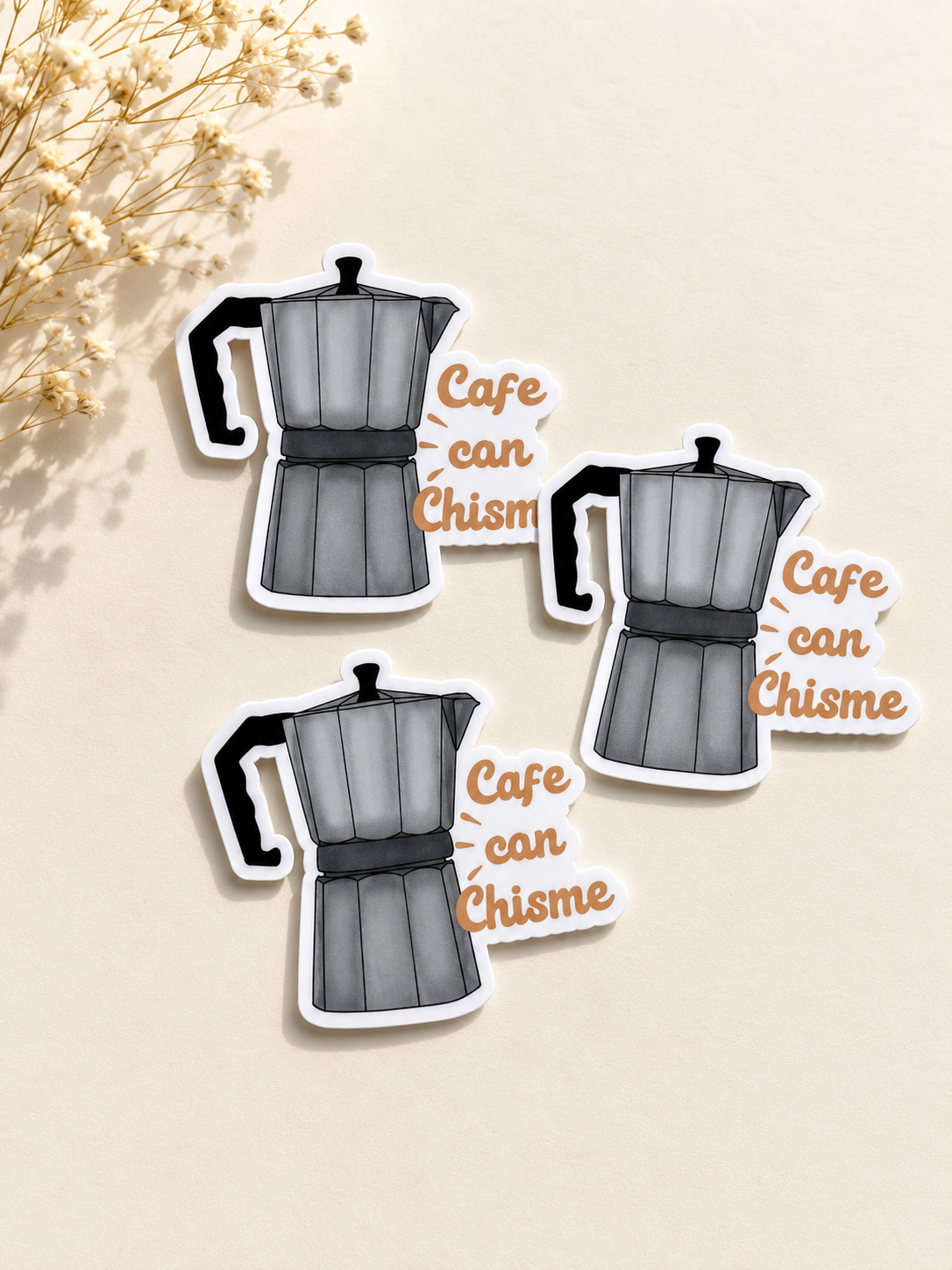 Café con Chisme Sticker