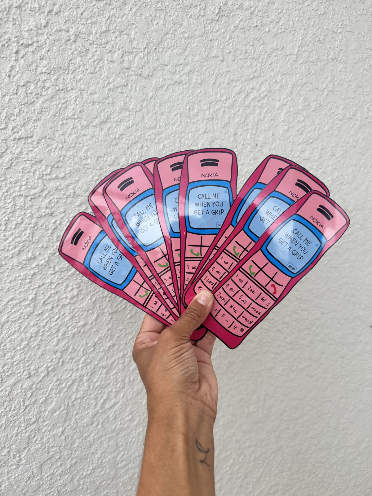 Call Me When You Get a Grip Bookmark