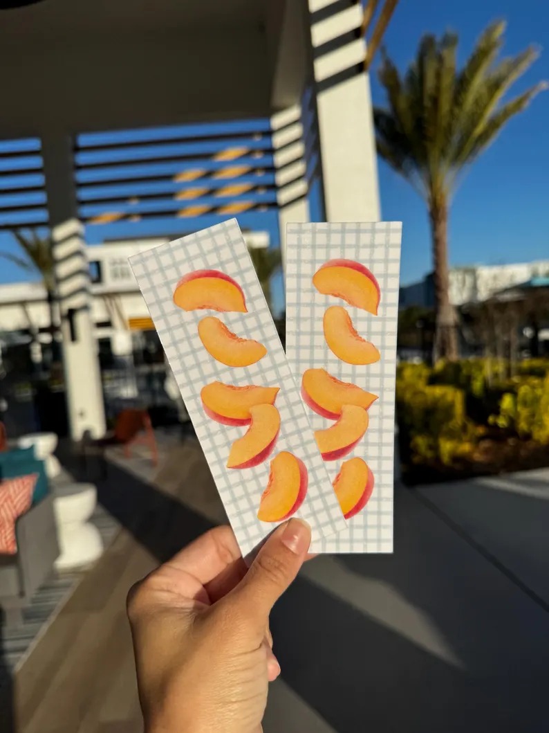 Just Peachy Bookmark