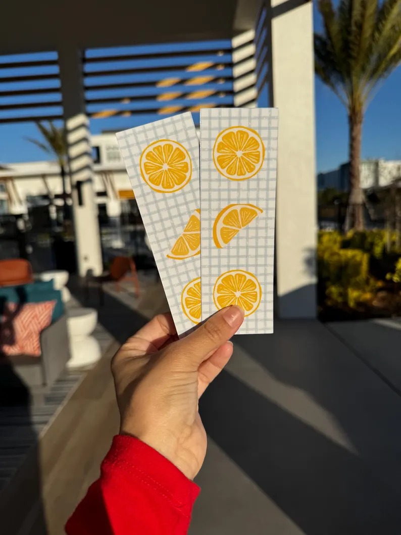 Lemon Bookmark