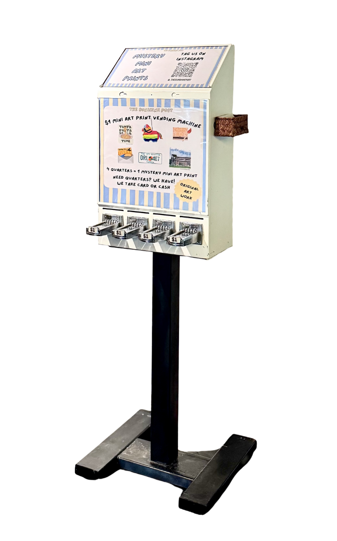 Mini Art Print Vending Machine