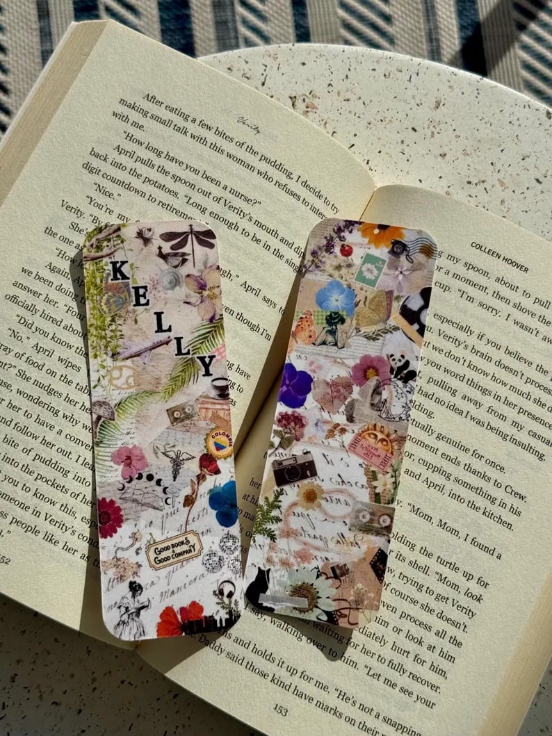 Whimsical Personalized Bookmark